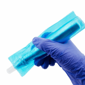 Protective Sheath Plastic Sleeves, Blue or Clear