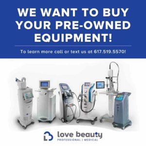We want to buy your pre-owned equipment!