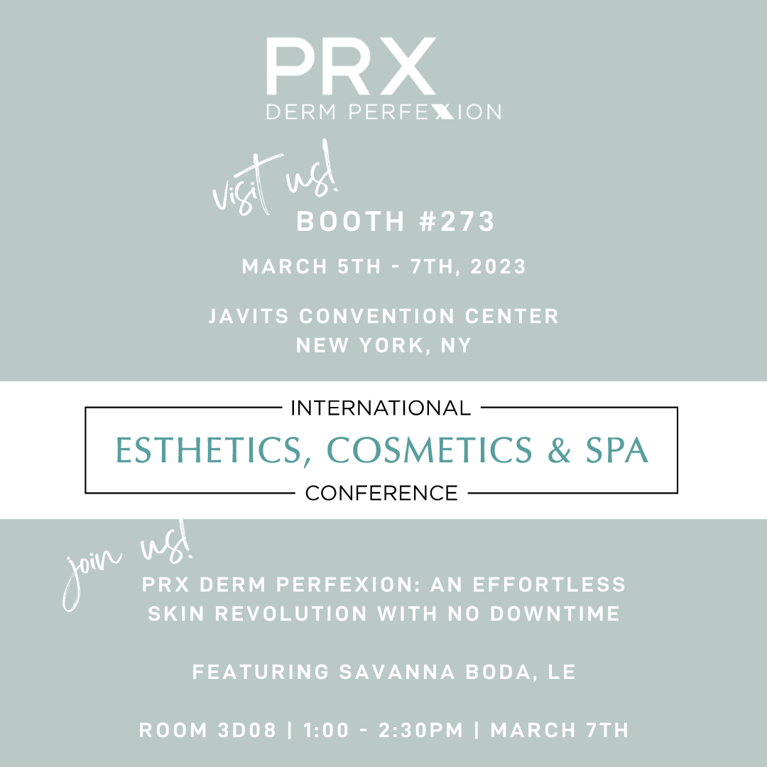 TRADESHOW: 2023 International Esthetics, Cosmetics and Spa Conference – New York