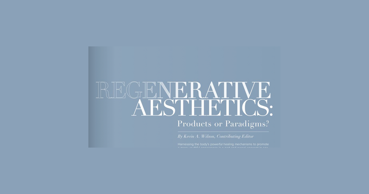 Regenerative Aesthetics: Products or Paradigms?