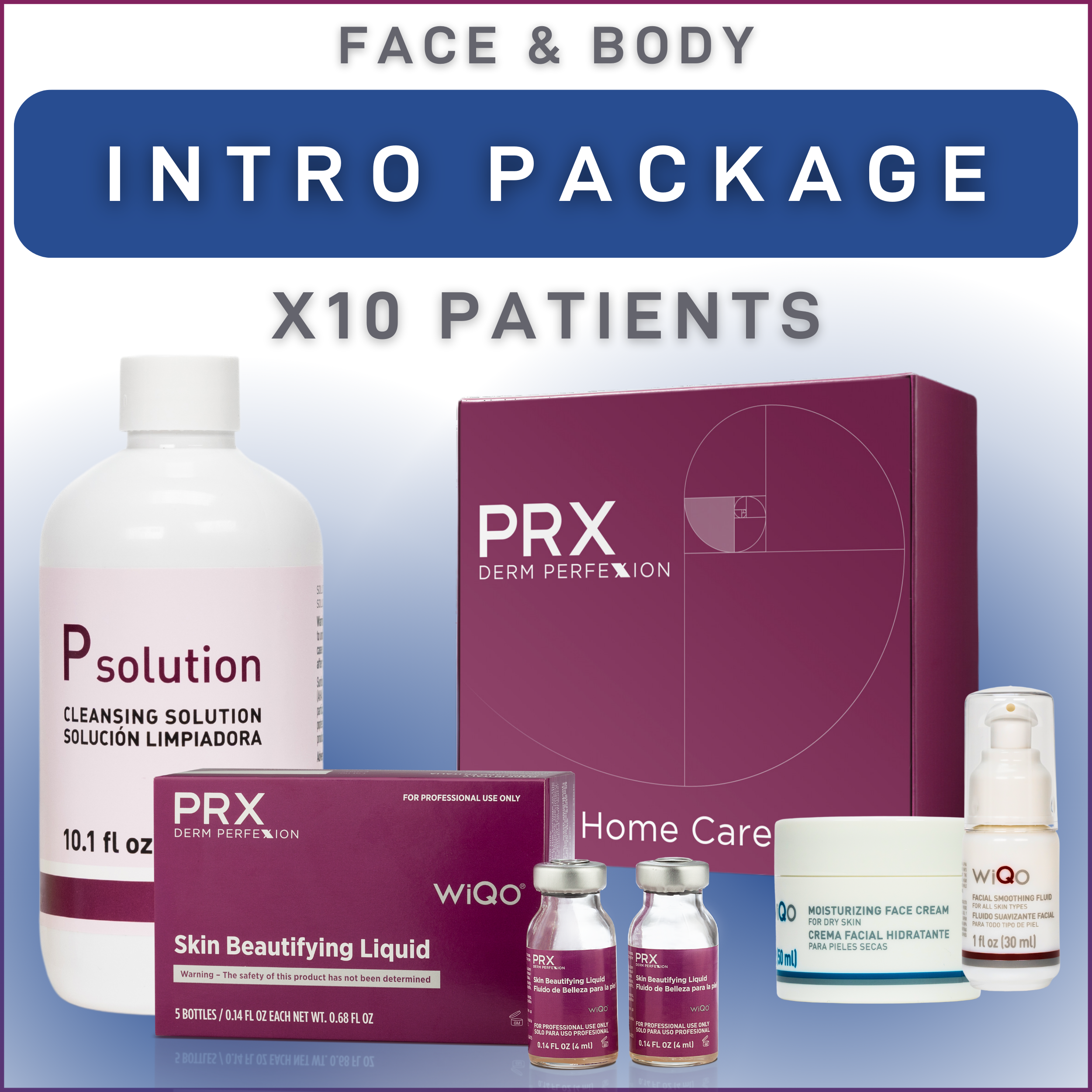 PRX DERM PERFEXION - New Customer Intro Face & Body Package