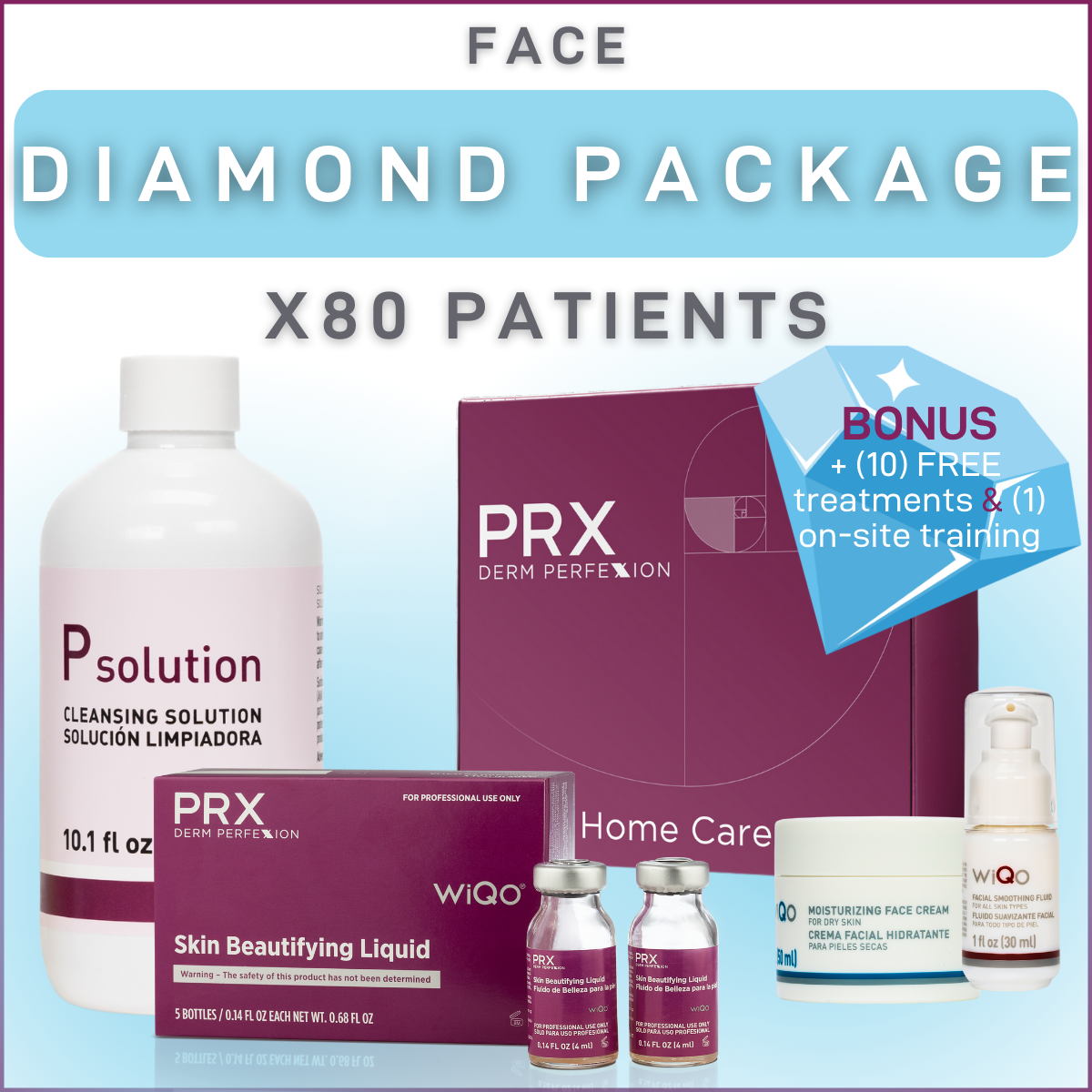 PRX DERM PERFEXION - Diamond Package (FACE)