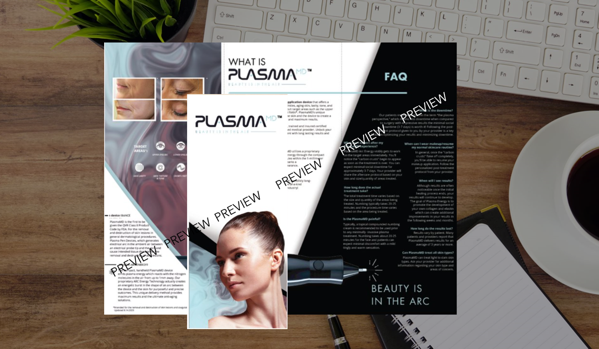 PlasmaMD Consumer/Patient Brochure 25pk