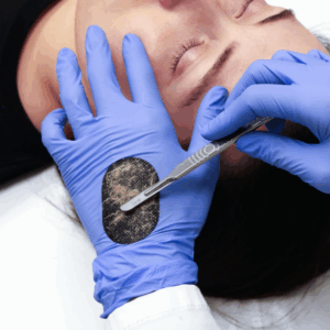 Dermaplaning Pad, Wipe Blade on Glove - 50ct