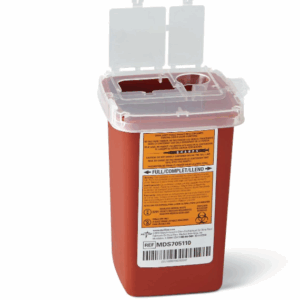 Sharps Container Biohazard Disposal, Small 1 Qt, sold per 1/ea