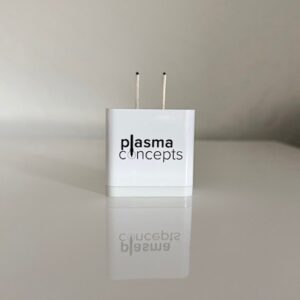 PLASMA CONCEPTS – USB Wall Charger Cube, White, sold per each 1pc
