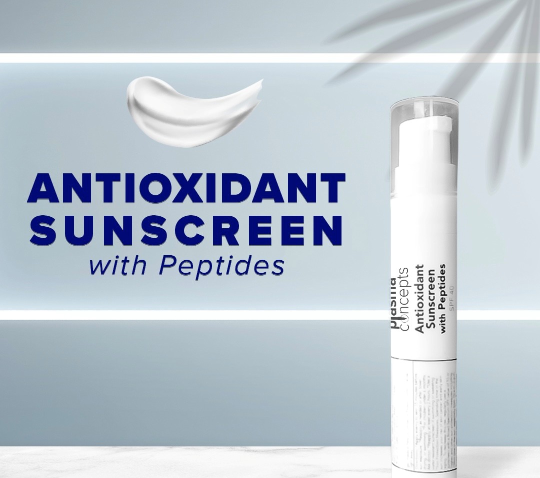 Antioxidant Mineral Sunscreen SPF 40 with Peptides 10ml