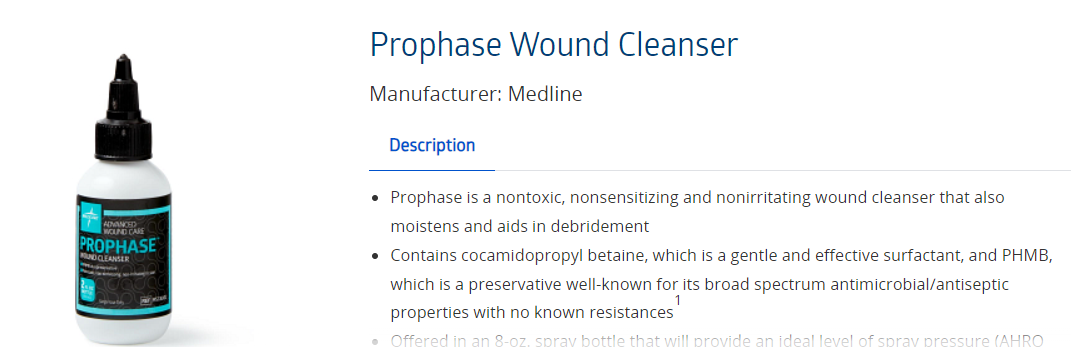 Prophase Pre & Post Treatment Skin Cleanser, 2oz, each - Image 2